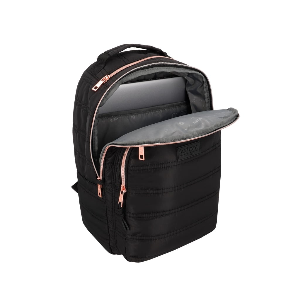 MOCHILA PORTALAPTOP VERMONT 6XT 15' BLACK/ROSE GOLD - 4