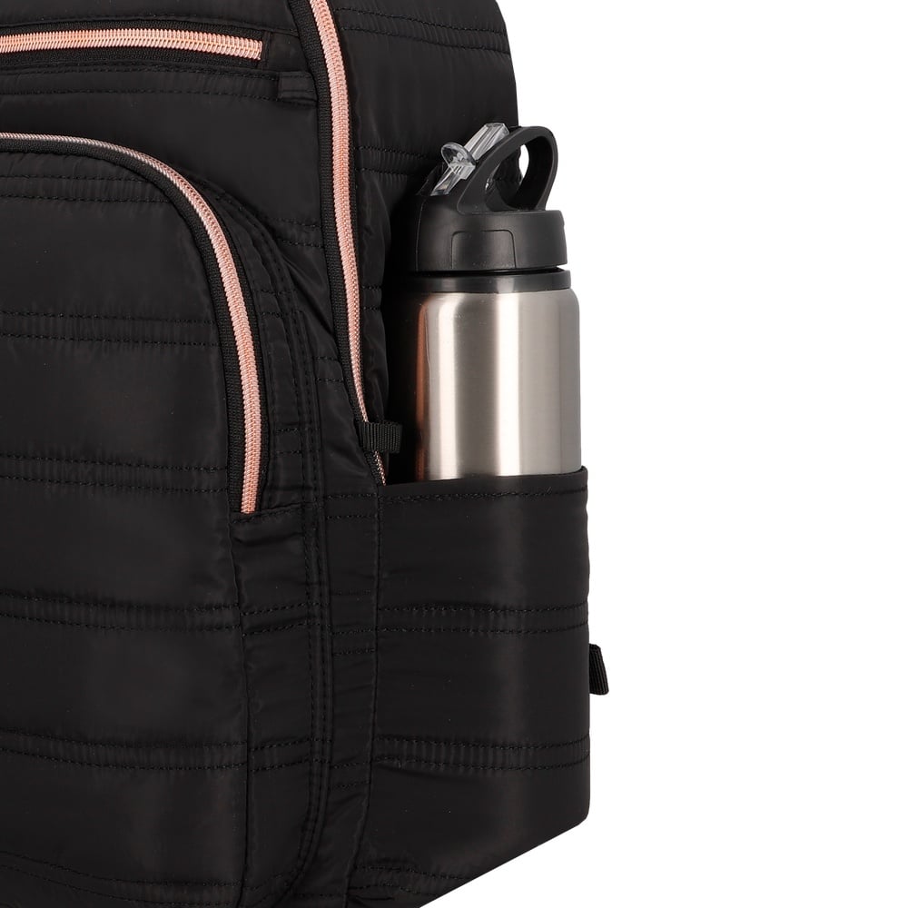 MOCHILA PORTALAPTOP VERMONT 6XT 15' BLACK/ROSE GOLD - 6