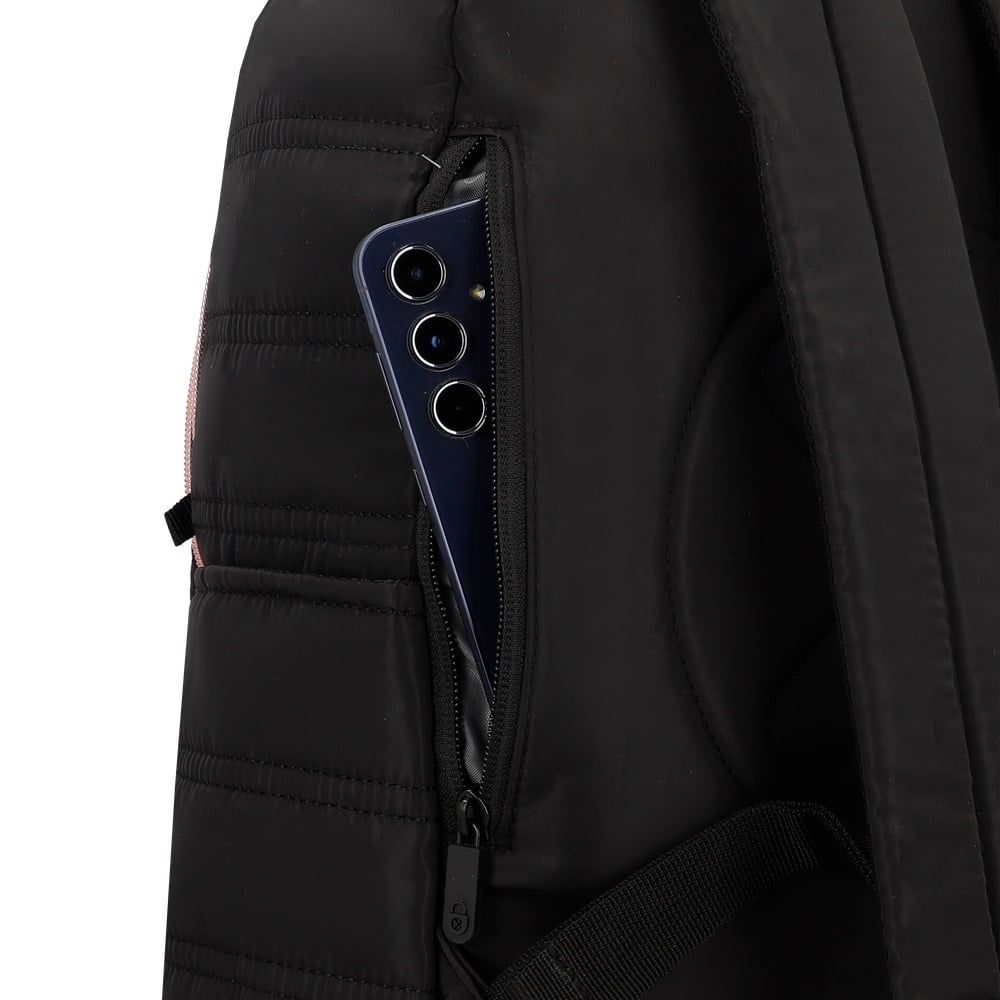 MOCHILA PORTALAPTOP VERMONT 6XT 15' BLACK/ROSE GOLD - 7