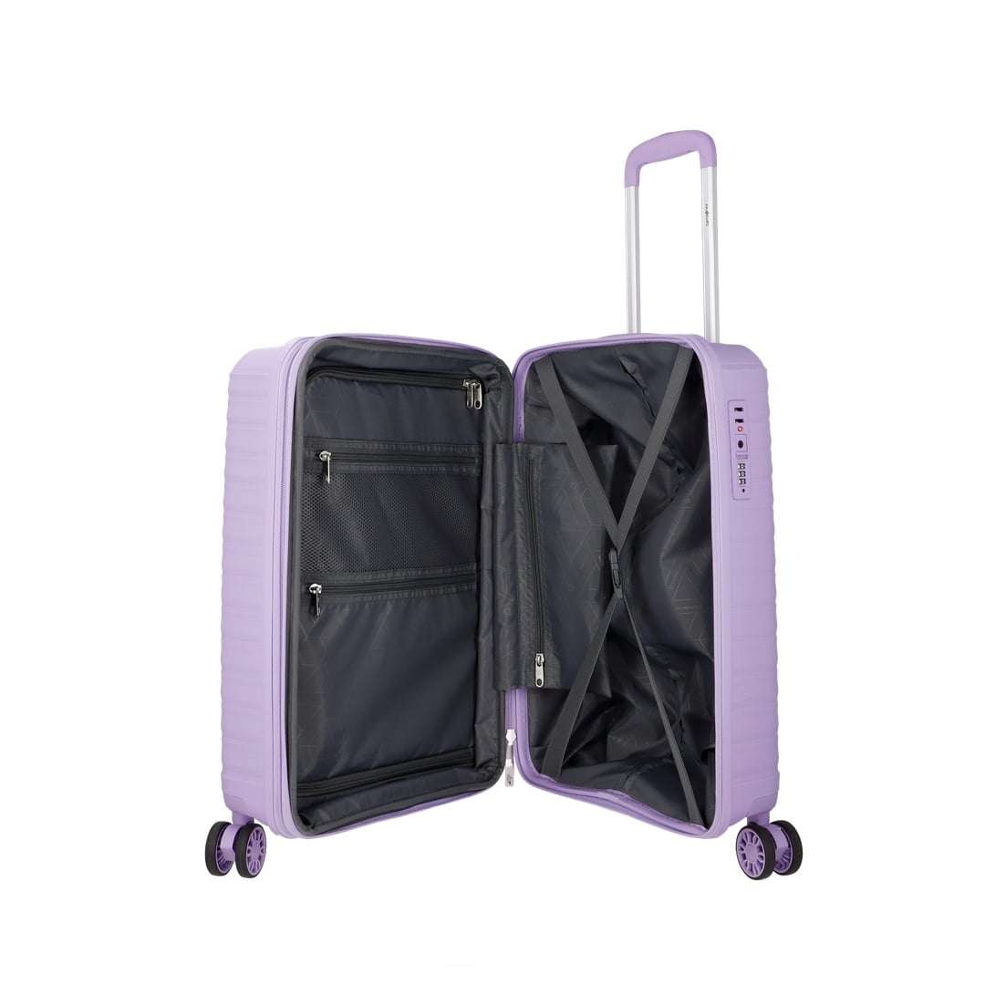 MALETA RÍGIDA BON-X CABINA DIGITAL LAVENDER - 5