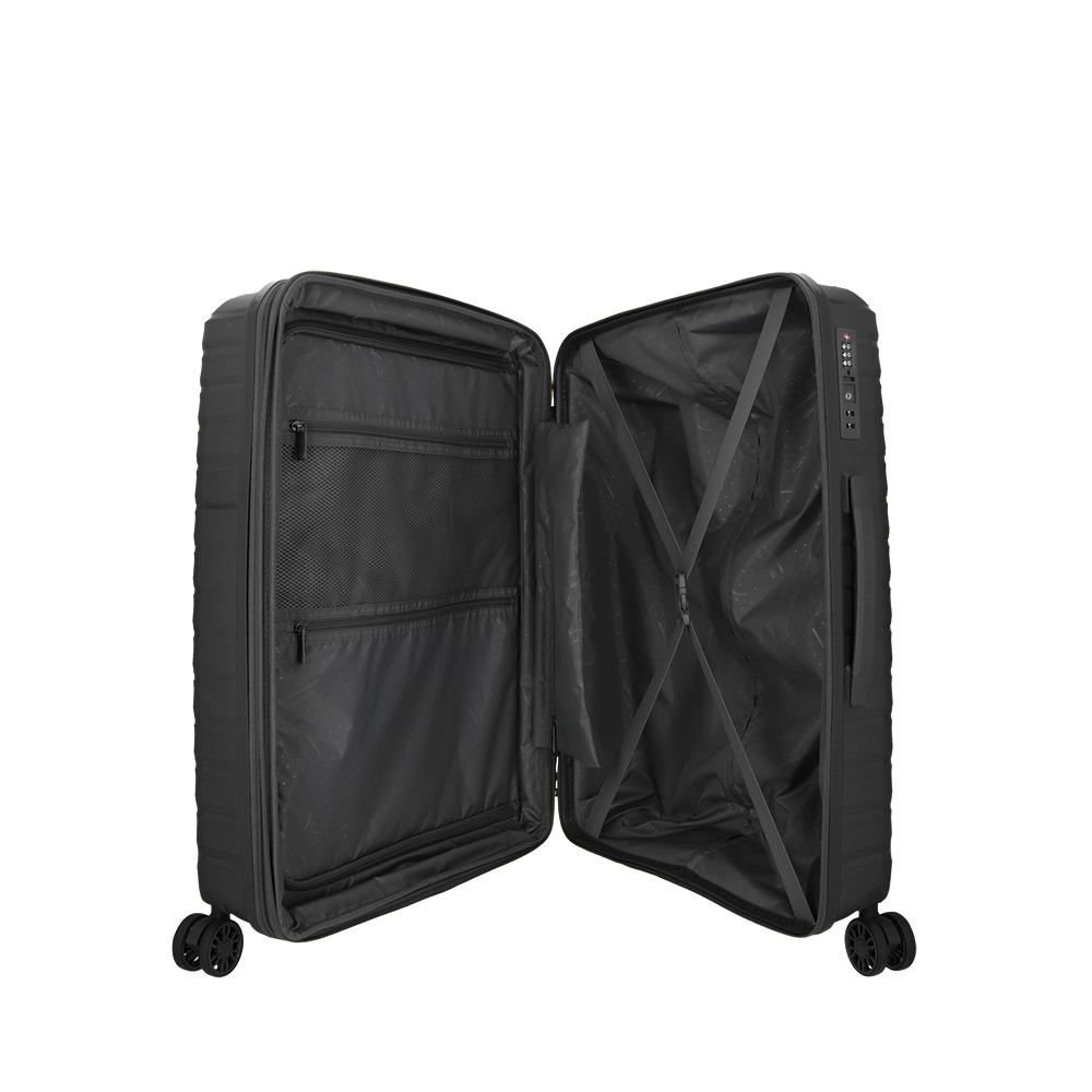 MALETA RÍGIDA BON-X MEDIANA ALU BLACK - 5