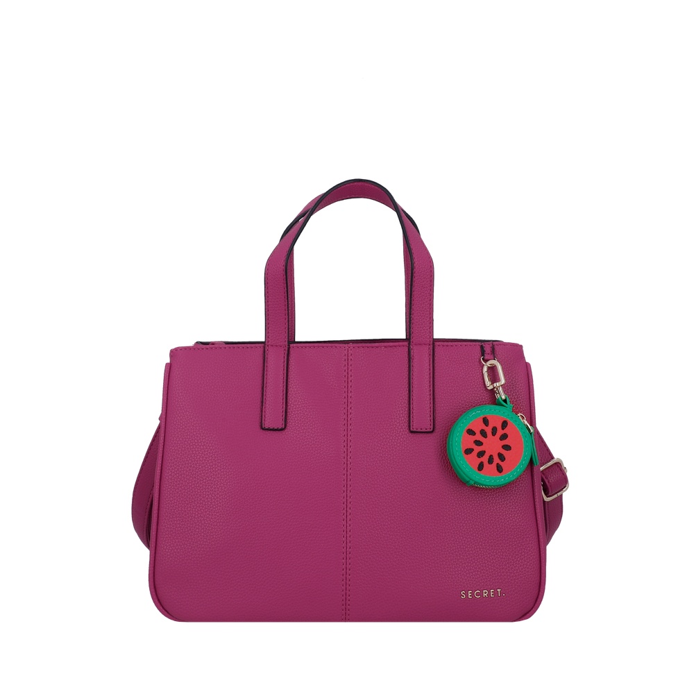 CARTERA TOTE ARUBA MEDIANA FUCHSIA - 1