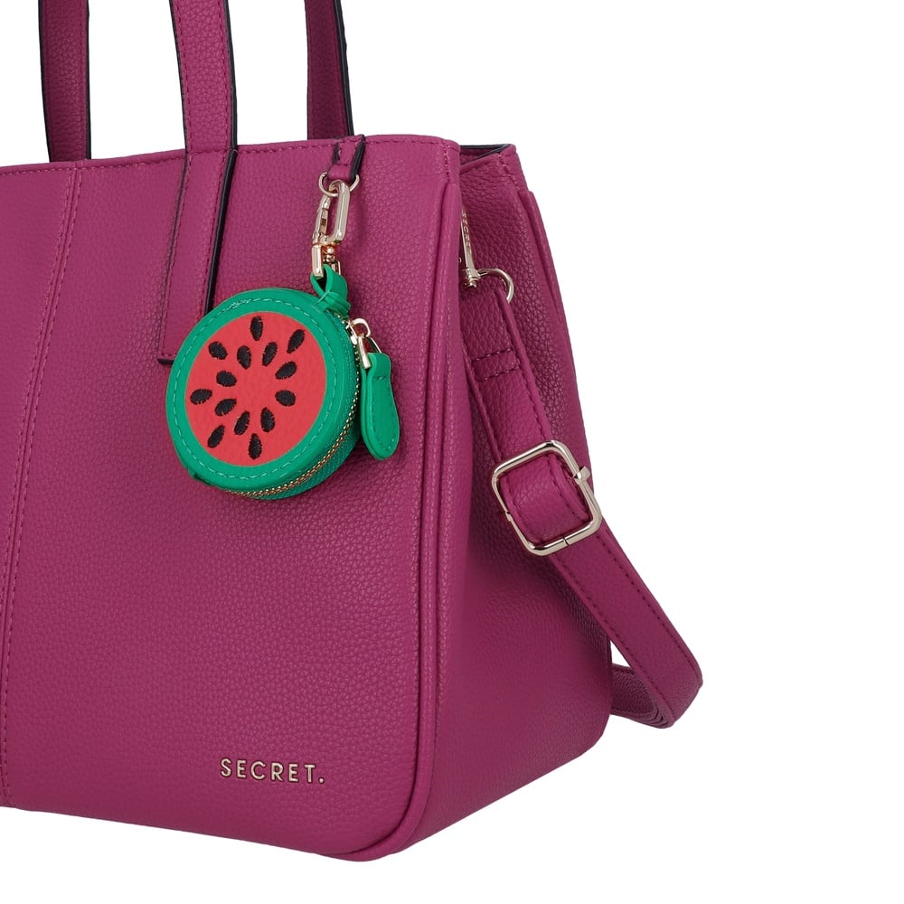 CARTERA TOTE ARUBA MEDIANA FUCHSIA - 5