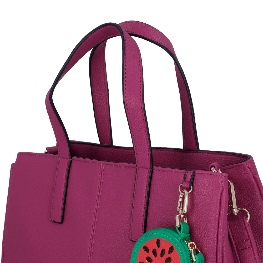 CARTERA TOTE ARUBA MEDIANA FUCHSIA - 6