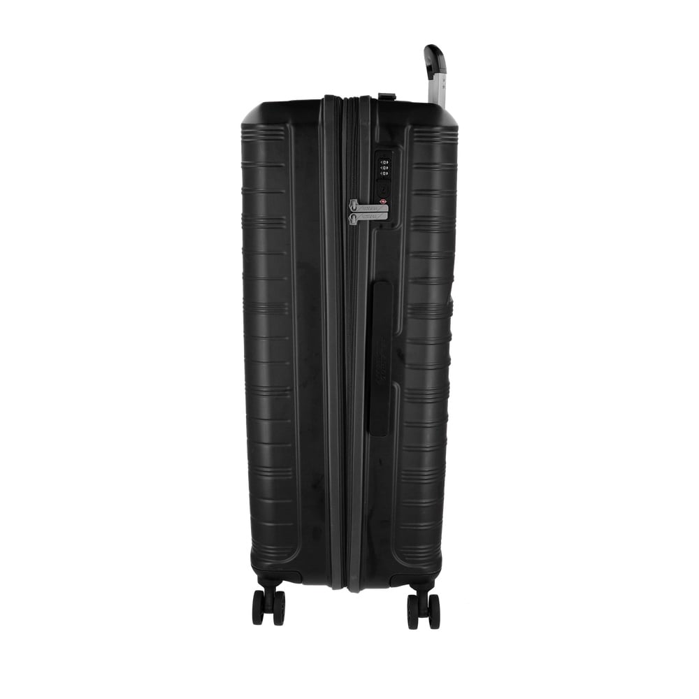 MALETA RÍGIDA SURFTIME GRANDE METALLIC BLACK - 6