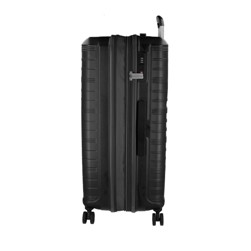 MALETA RÍGIDA SURFTIME GRANDE METALLIC BLACK - 8