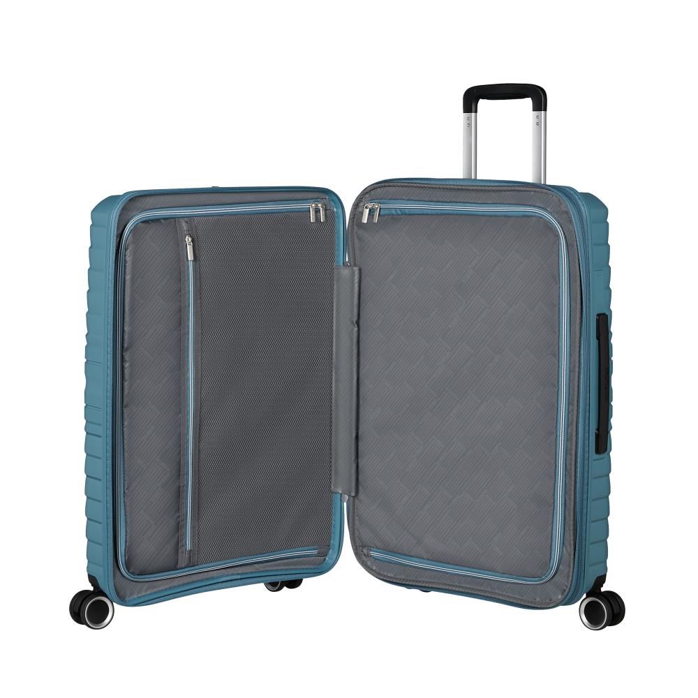 MALETA RÍGIDA FLYTWIST MEDIANA STORM BLUE - 6