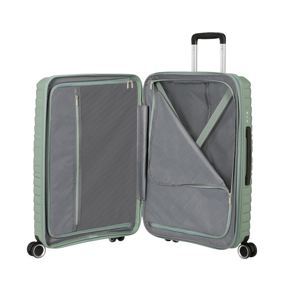 MALETA RÍGIDA FLYTWIST MEDIANA BOTANIC GREEN - 5