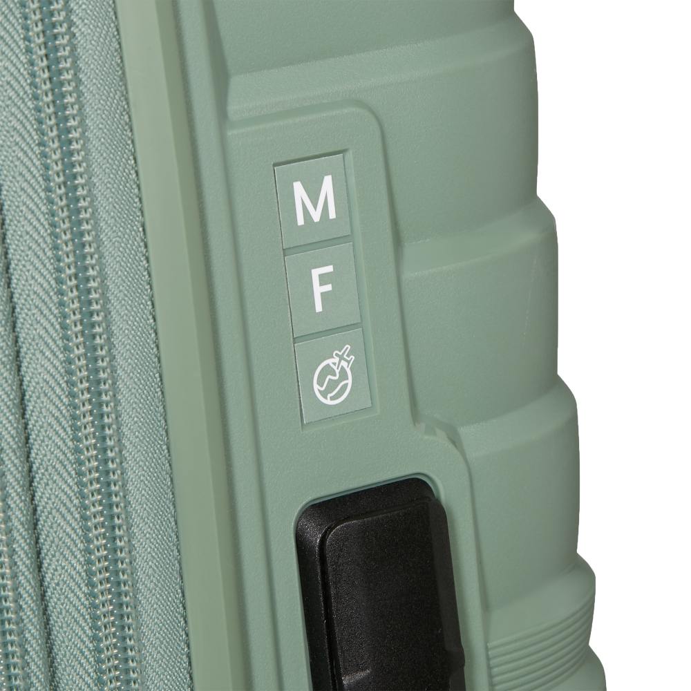 MALETA RÍGIDA FLYTWIST MEDIANA BOTANIC GREEN - 9