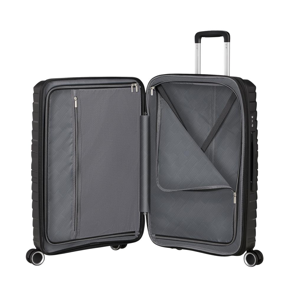 MALETA RÍGIDA FLYTWIST MEDIANA SHADOW BLACK - 5