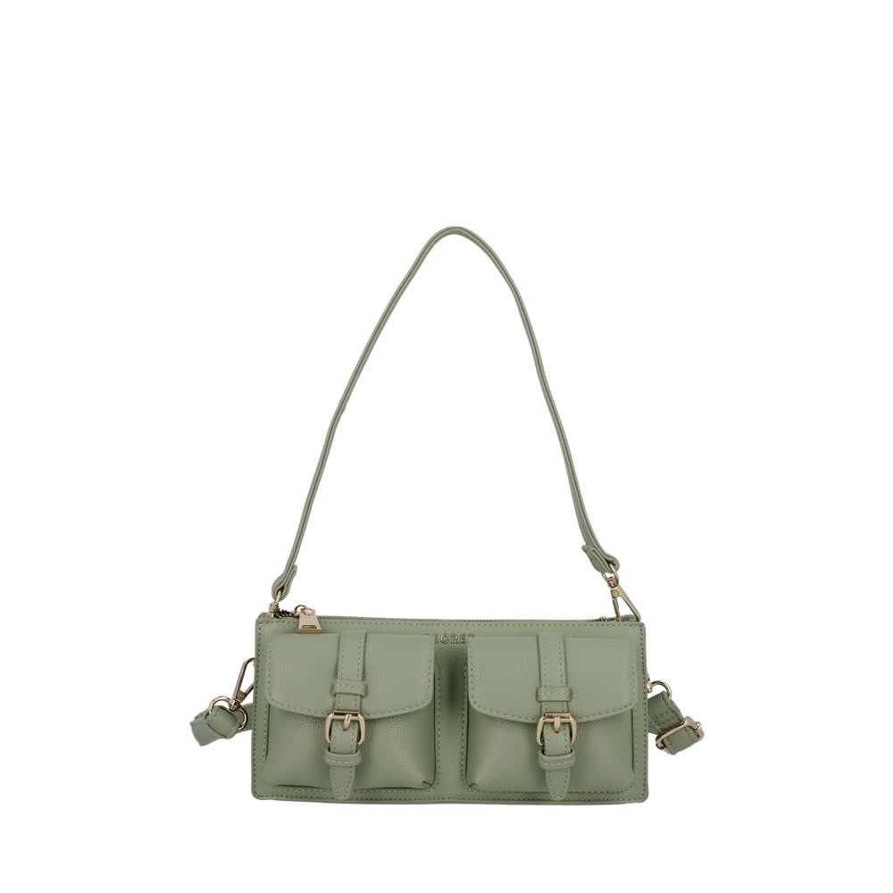 CARTERA CROSSBODY PORTUGAL MINI VERDE - 1