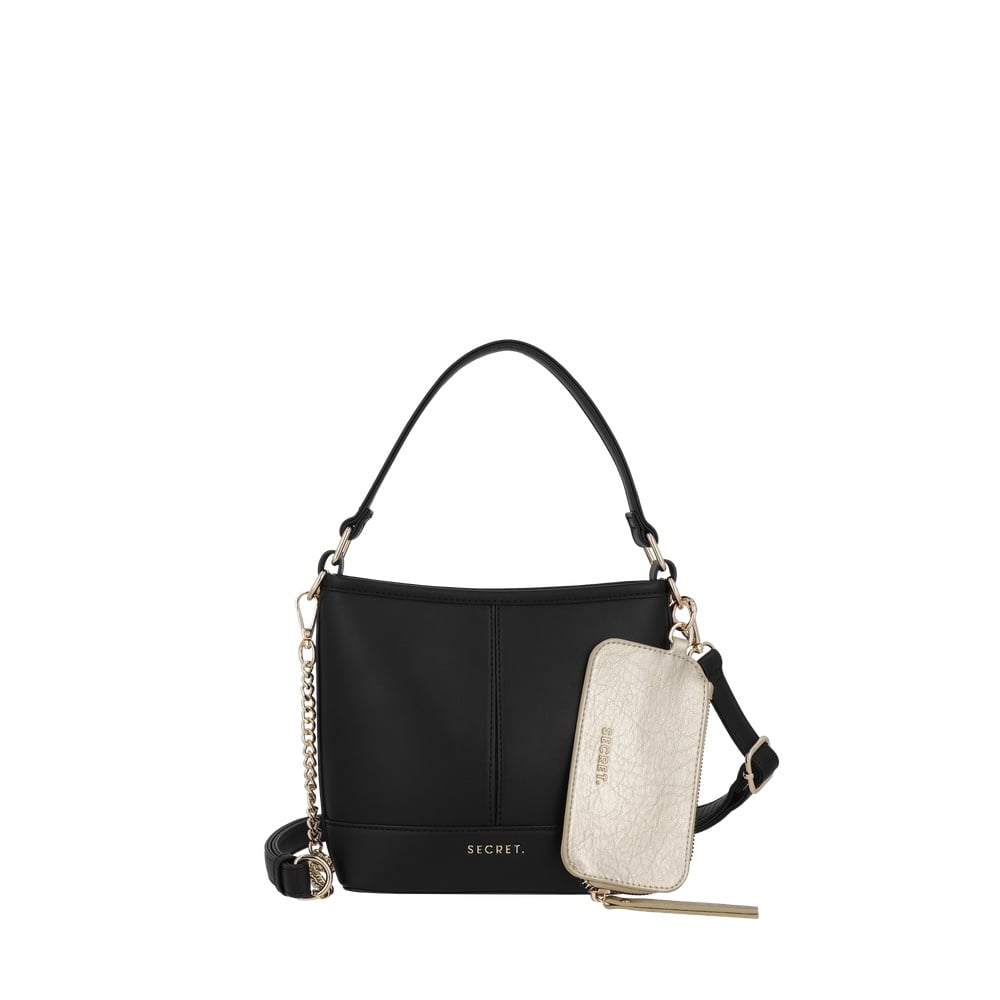 CARTERA CROSSBODY MALAGA MINI NEGRA - 1