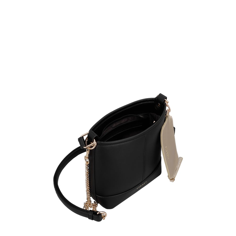 CARTERA CROSSBODY MALAGA MINI NEGRA - 4