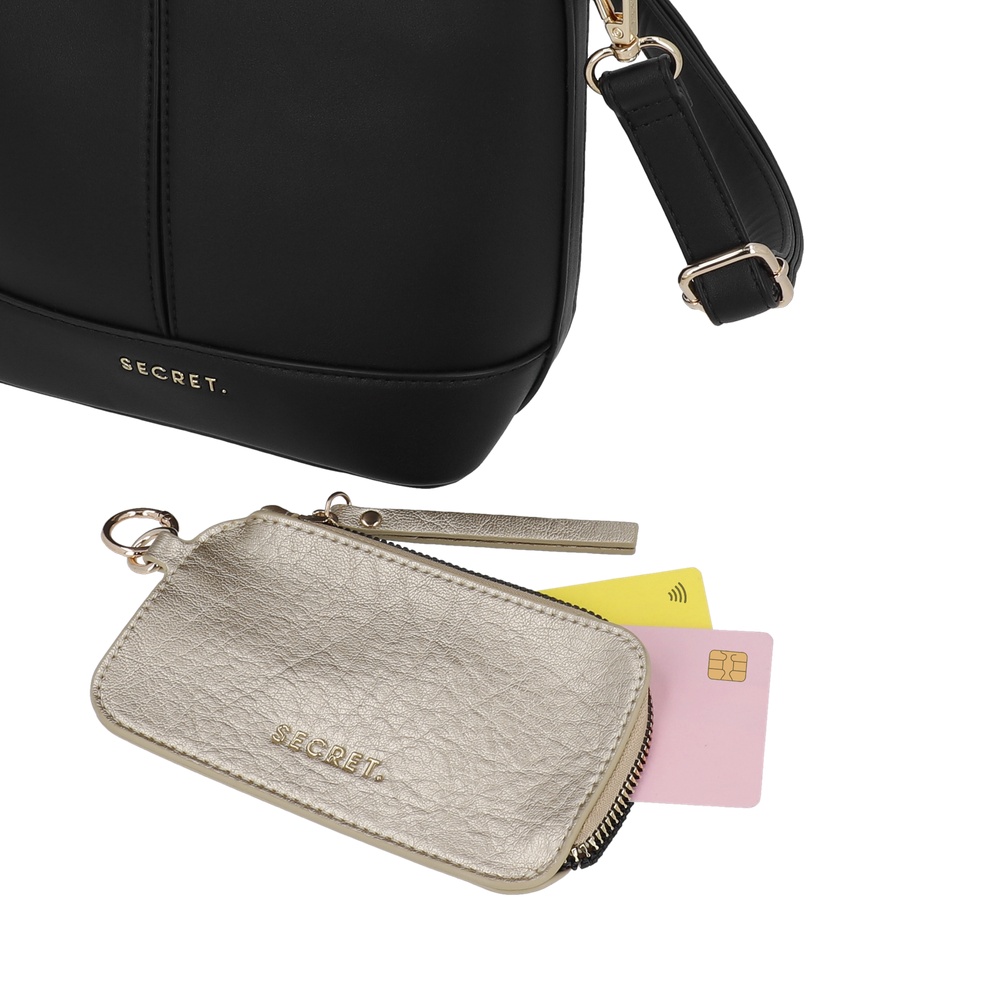CARTERA CROSSBODY MALAGA MINI NEGRA - 7