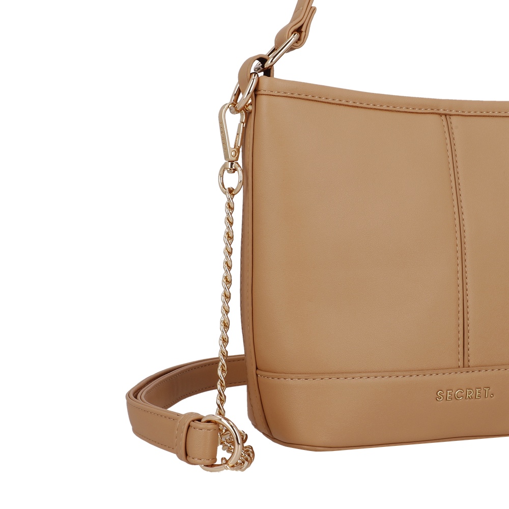 CARTERA CROSSBODY MALAGA MINI BEIGE - 6