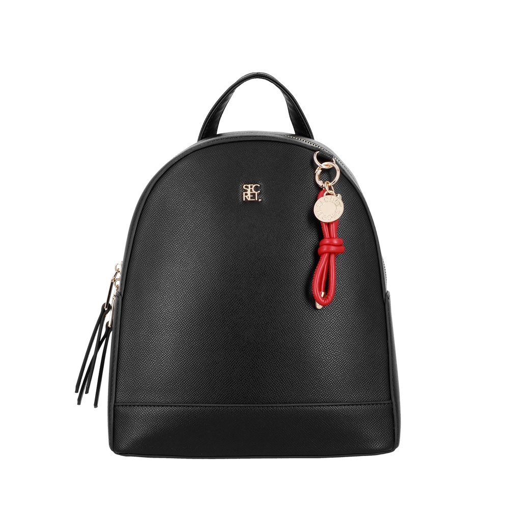 MOCHILA KANSAS MEDIANA NEGRA - 1