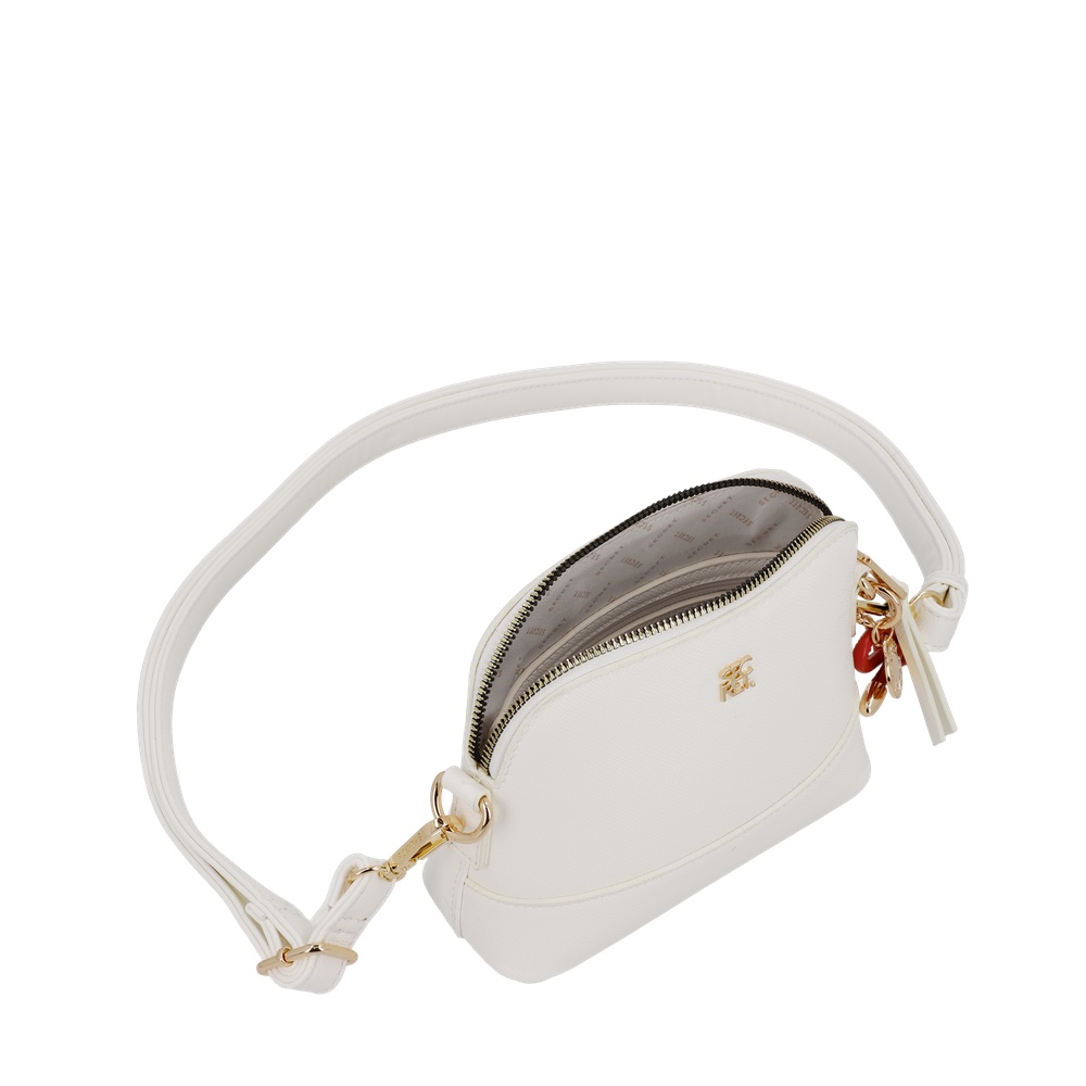 CARTERA CROSSBODY KANSAS MINI BLANCA - 4