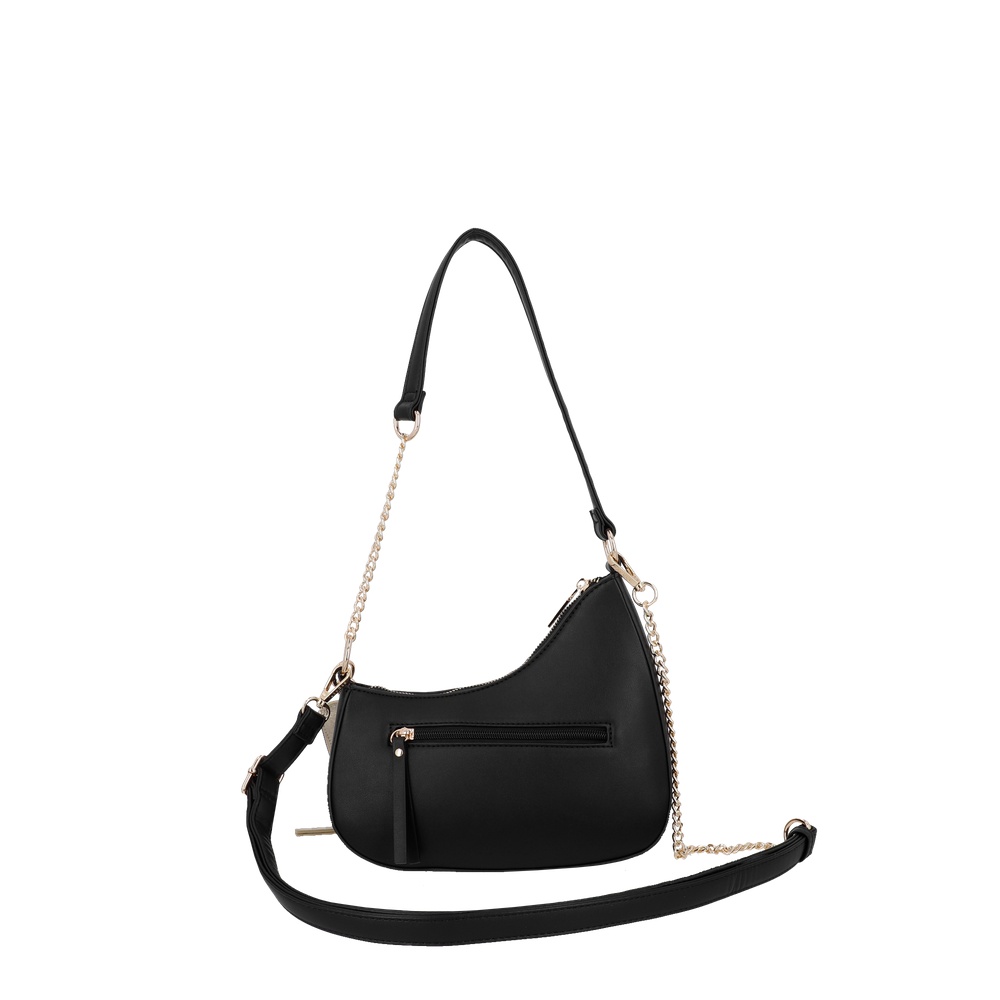 CARTERA CROSSBODY MALAGA PEQUEÑA NEGRA - 3