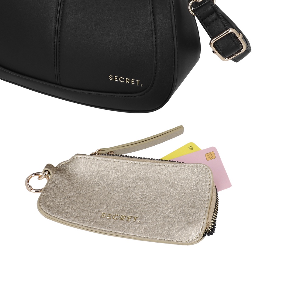 CARTERA CROSSBODY MALAGA PEQUEÑA NEGRA - 7