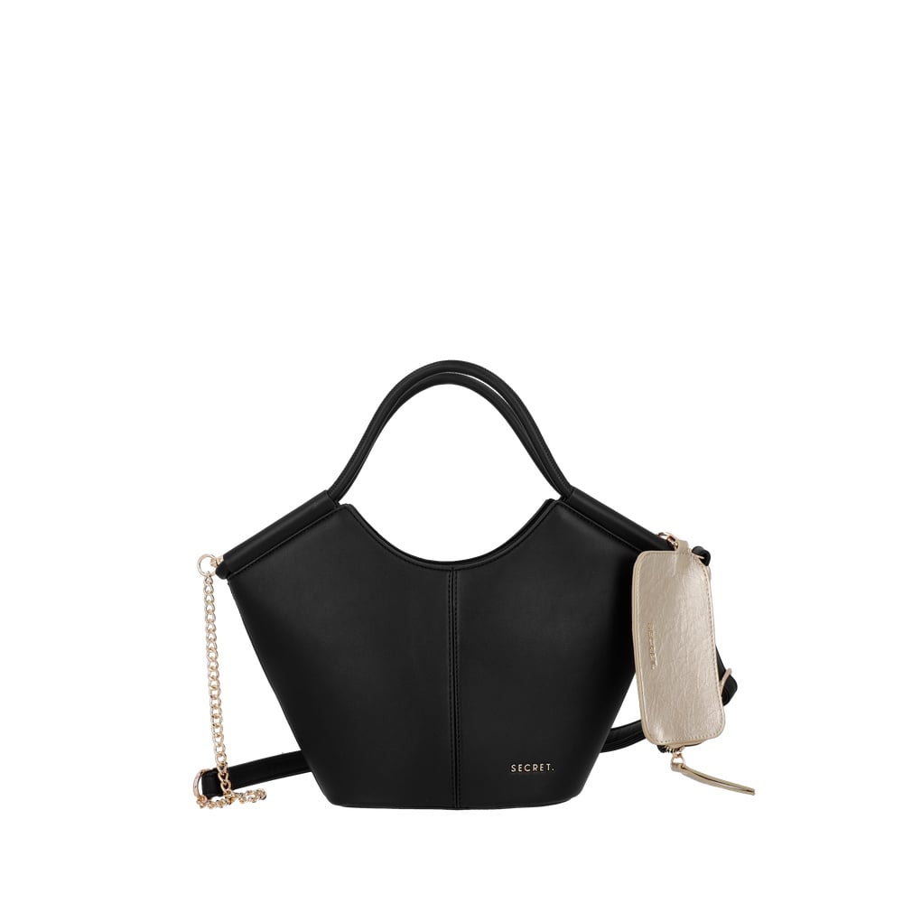 CARTERA CROSSBODY MALAGA MEDIANA NEGRA - 1