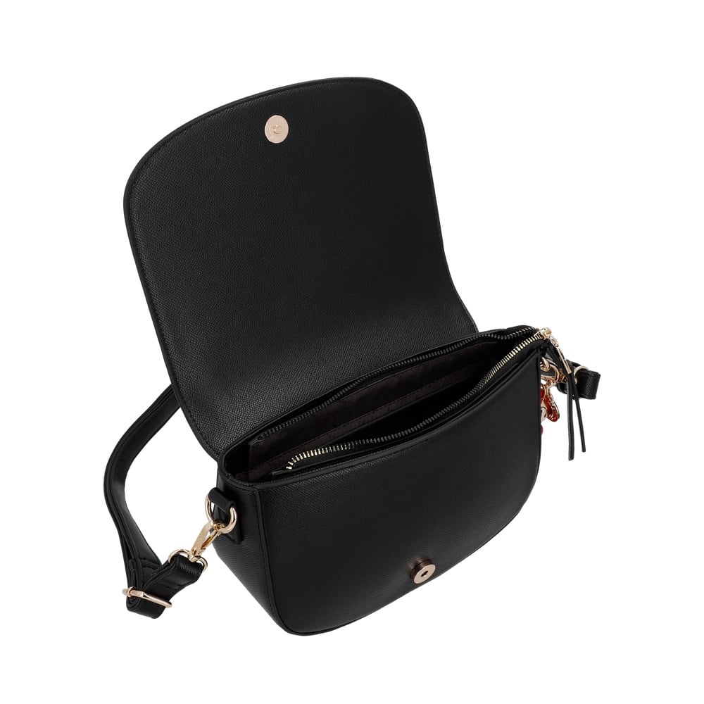 CARTERA CROSSBODY KANSAS PEQUEÑA NEGRA - 4
