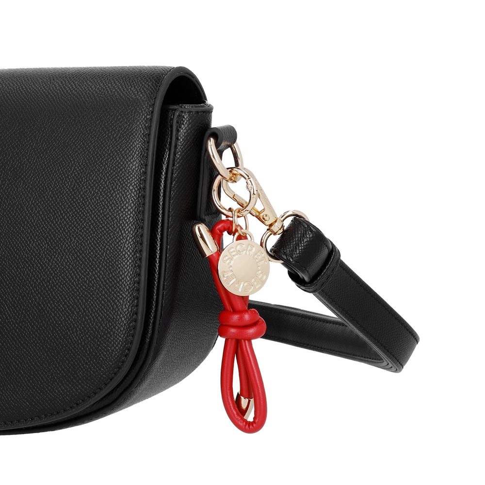 CARTERA CROSSBODY KANSAS PEQUEÑA NEGRA - 6