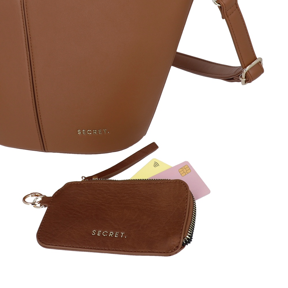 CARTERA CROSSBODY MALAGA MEDIANA CAFÉ - 7