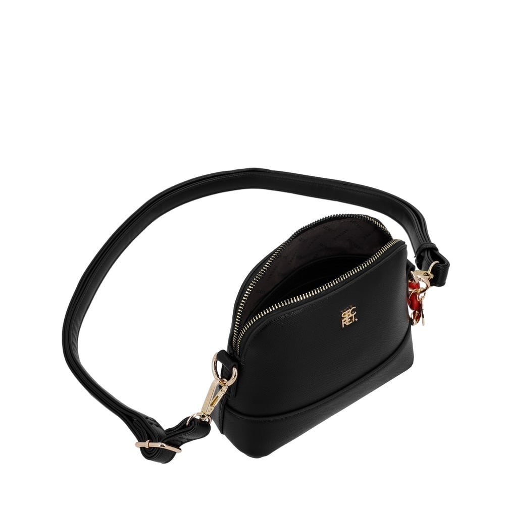 CARTERA CROSSBODY KANSAS MINI NEGRA - 4
