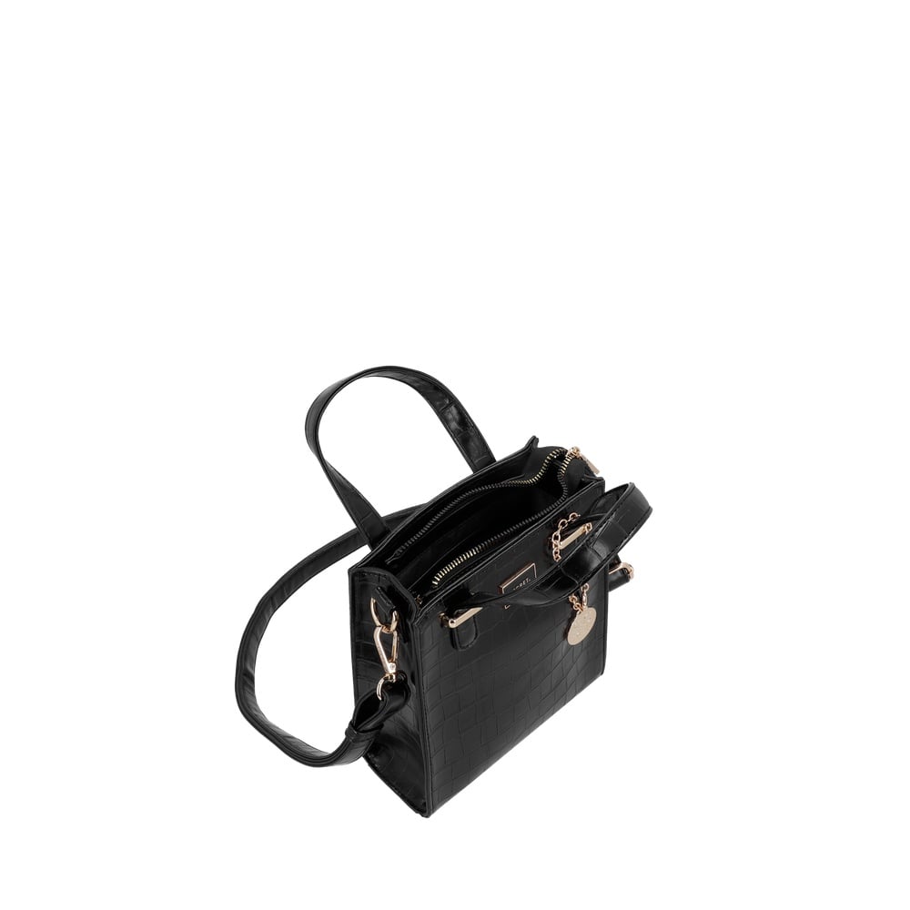 CARTERA CROSSBODY OSAKA MINI NEGRA - 4