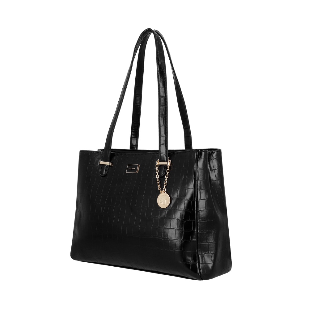 CARTERA DE HOMBRO OSAKA GRANDE NEGRA - 2