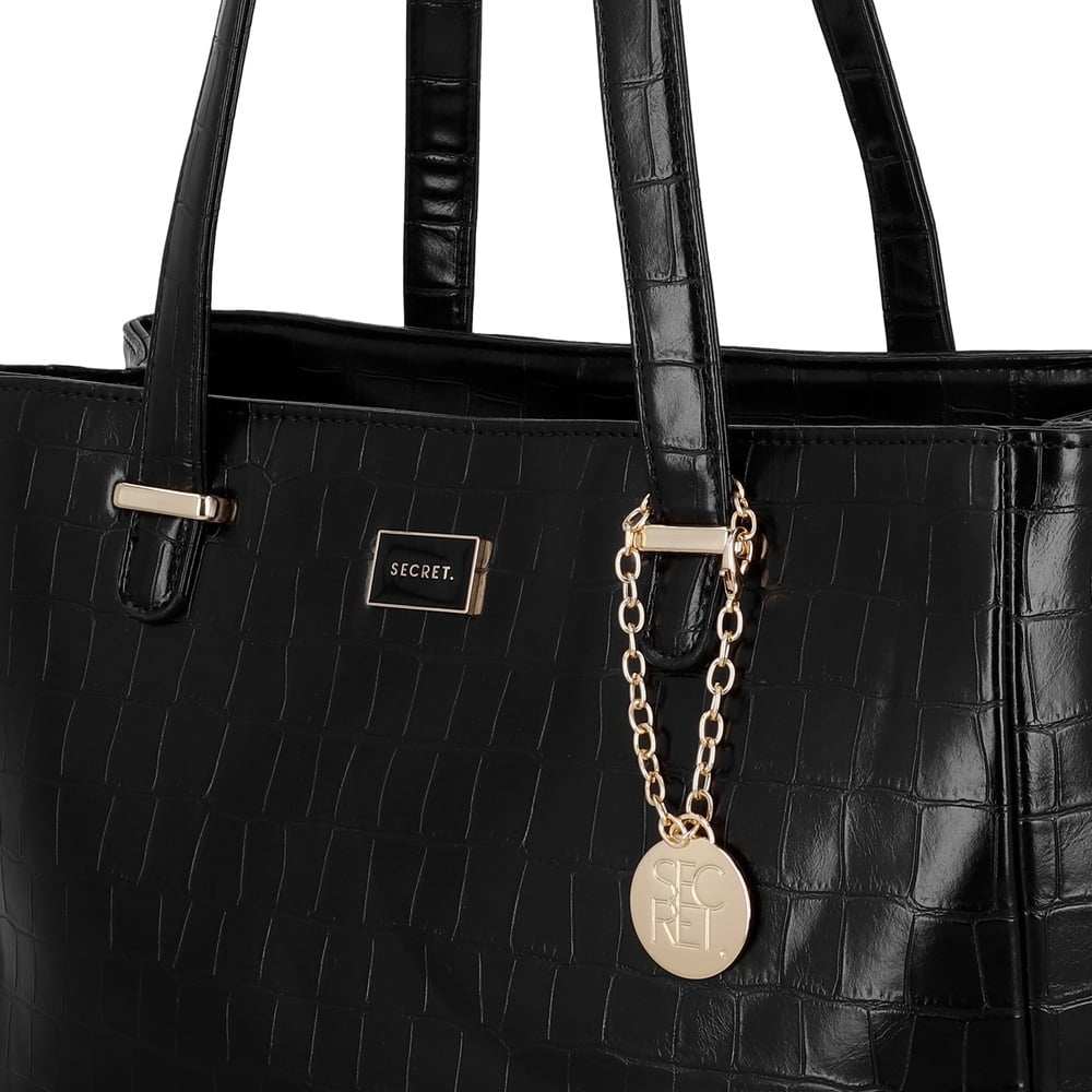 CARTERA DE HOMBRO OSAKA GRANDE NEGRA - 5