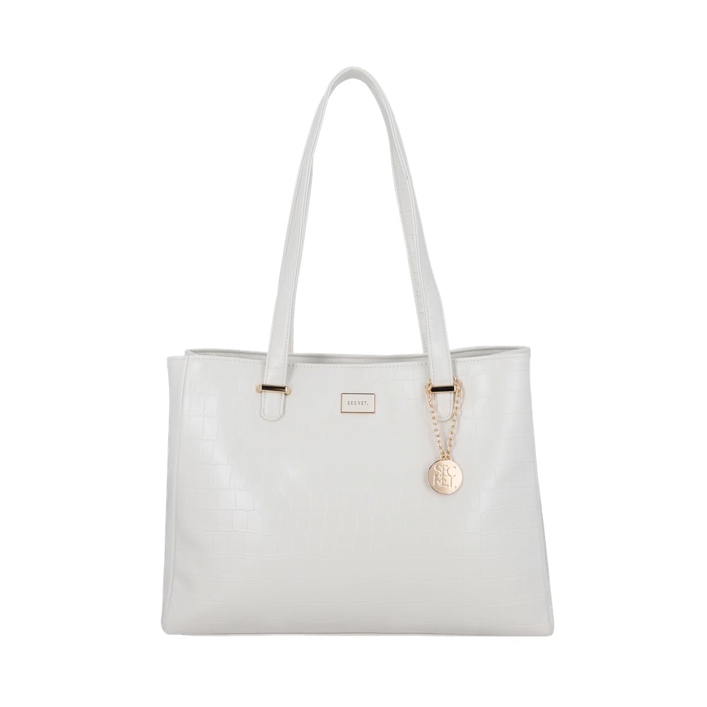 CARTERA DE HOMBRO OSAKA GRANDE BLANCA - 1