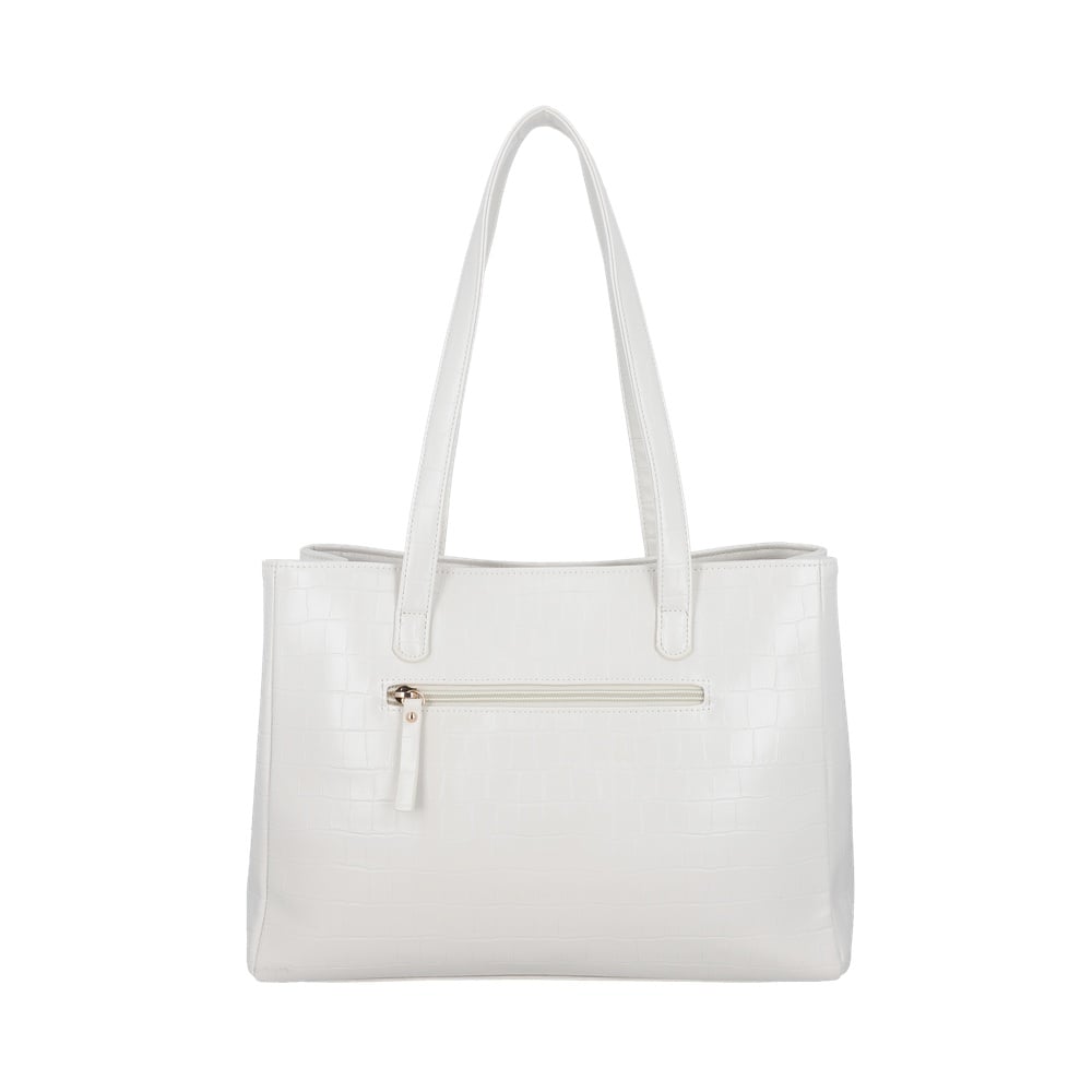 CARTERA DE HOMBRO OSAKA GRANDE BLANCA - 3