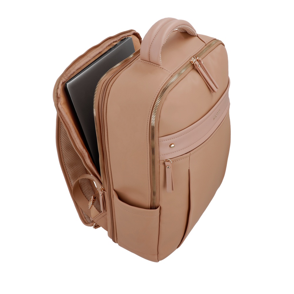MOCHILA DE VIAJE LONDRES GRANDE BEIGE - 4