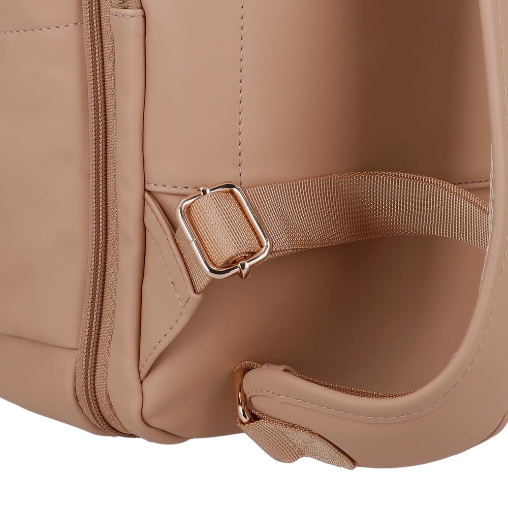 MOCHILA DE VIAJE LONDRES GRANDE BEIGE - 6