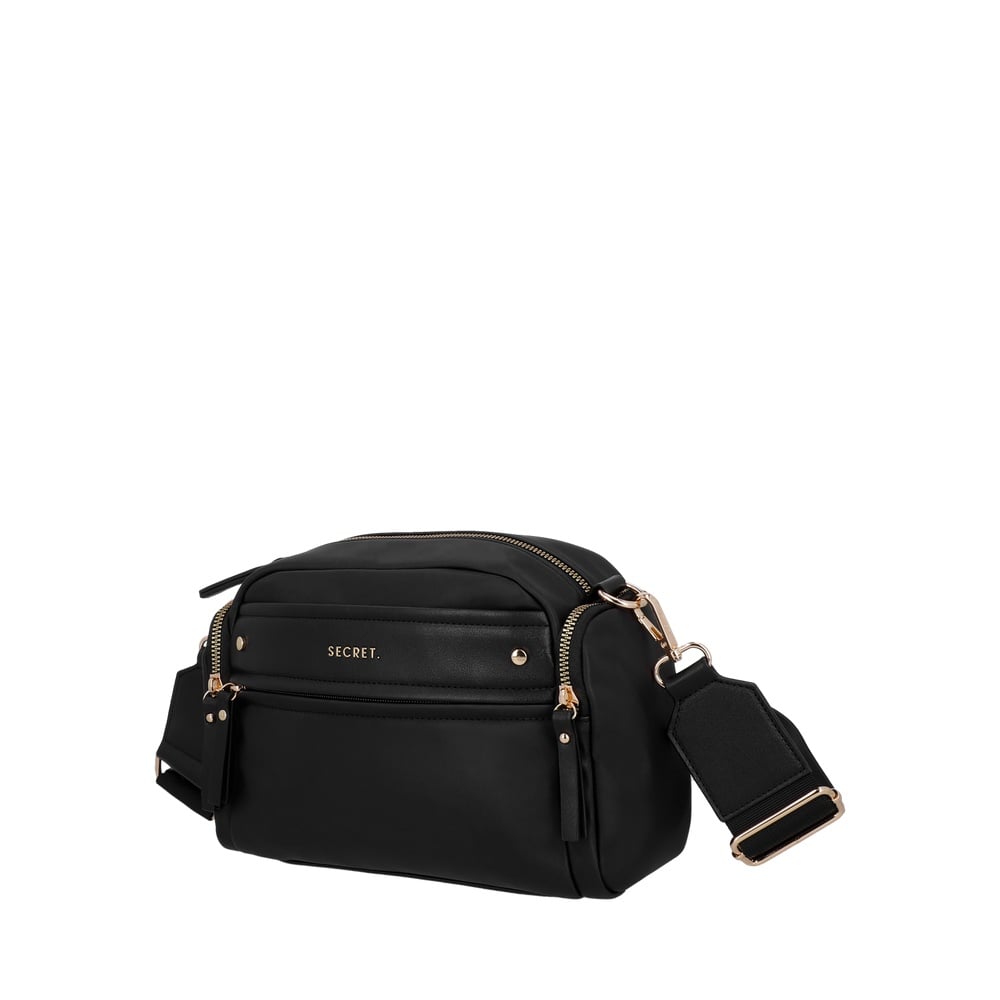 CARTERA CROSSBODY LONDRES MEDIANA NEGRA - 2