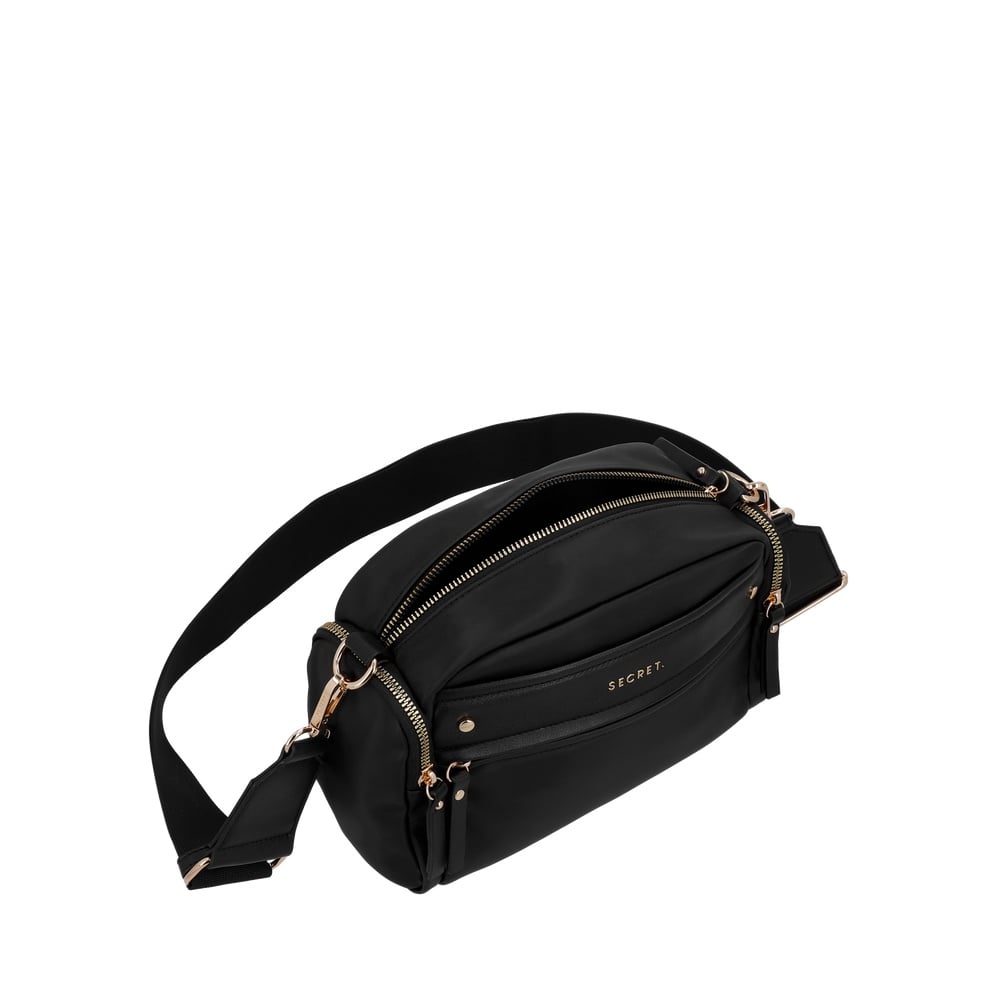 CARTERA CROSSBODY LONDRES MEDIANA NEGRA - 4