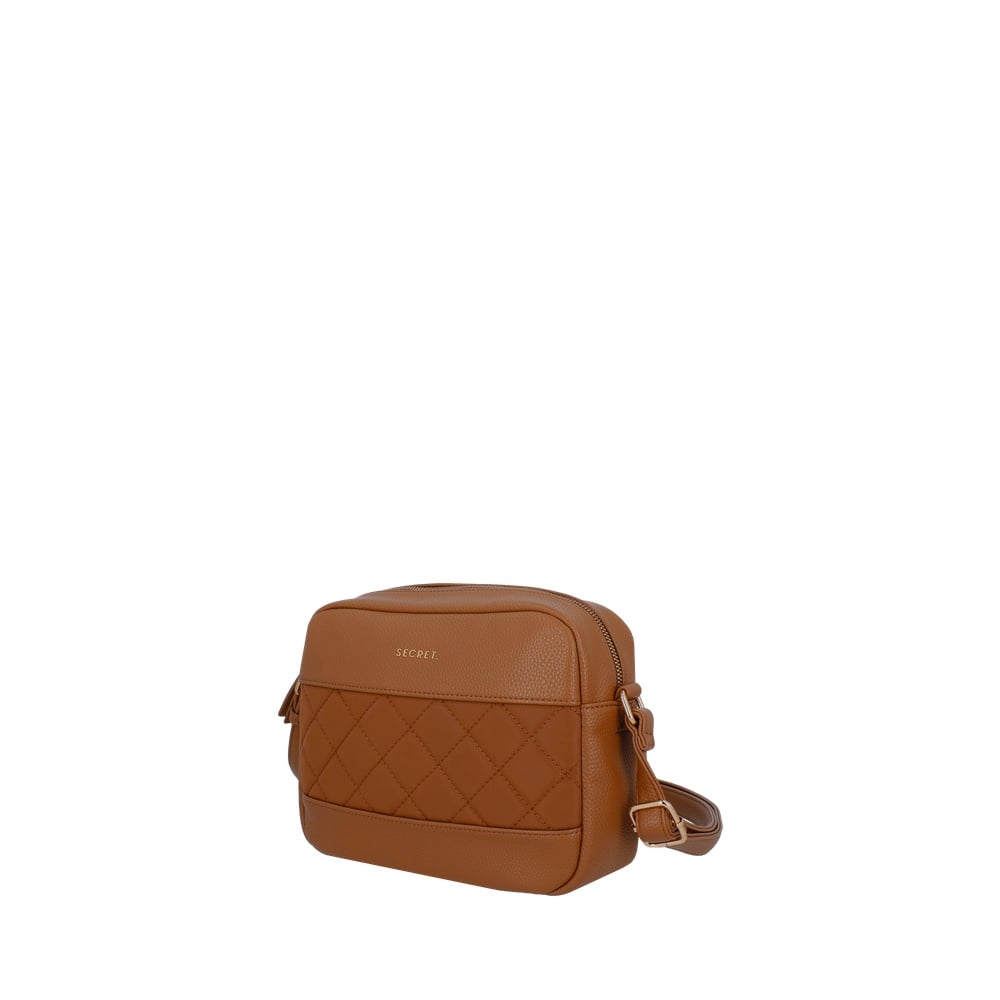 CARTERA CROSSBODY ASPEN PEQUEÑA CAFÉ - 2