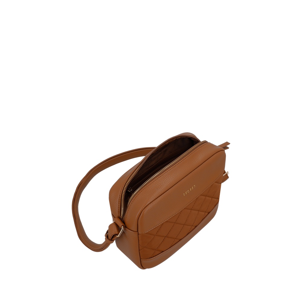 CARTERA CROSSBODY ASPEN PEQUEÑA CAFÉ - 4