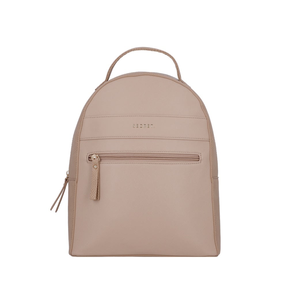 MOCHILA ALBACETE MEDIANA BEIGE - 1
