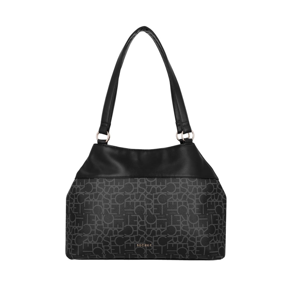 CARTERA DE HOMBRO AVIGNON GRANDE NEGRA - 1