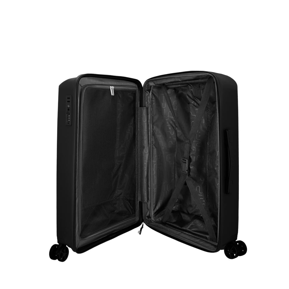 MALETA RÍGIDA MEDIANA TRACKER 2.0 BLACK - 4