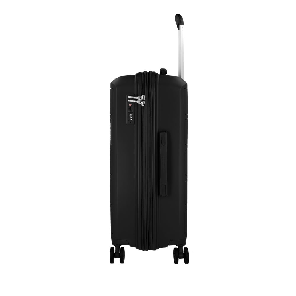 MALETA RÍGIDA MEDIANA TRACKER 2.0 BLACK - 5