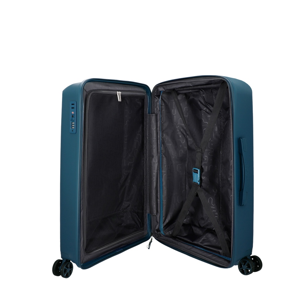 MALETA RÍGIDA MEDIANA TRACKER 2.0 HARBOUR BLUE - 4