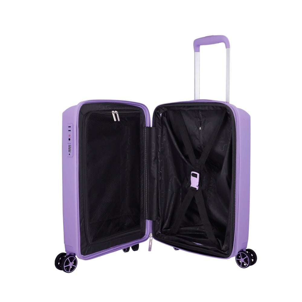 MALETA RÍGIDA CABINA TRACKER 2.0 DIGITAL LAVENDER - 4