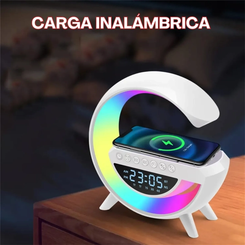 PARLANTE G - 6 EN 1 CARGADOR INALÁMBRICO Y LUZ LED - 3