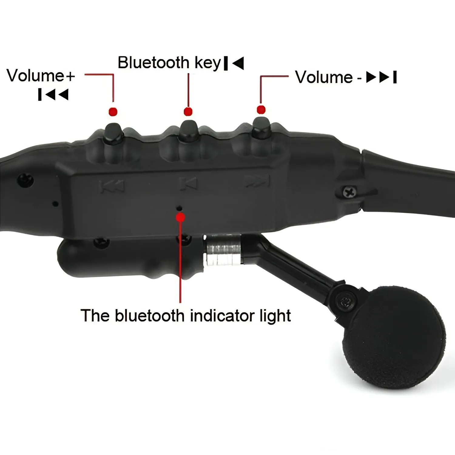 LENTES DE SOL CON AURICULARES BLUETOOTH Y MICROFONO - 3