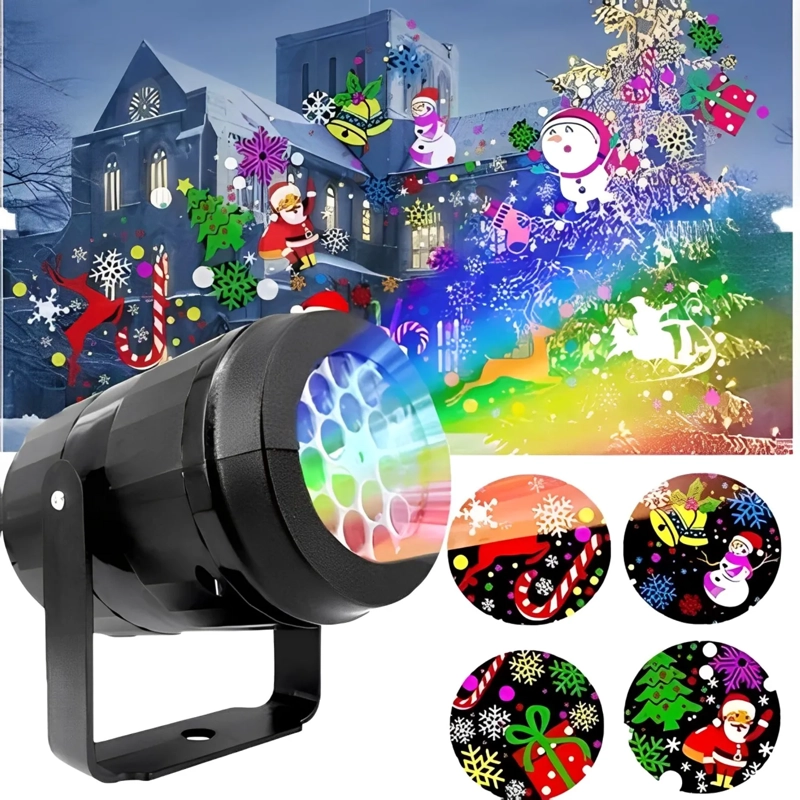 PROYECTOR DE LUCES LED NAVIDEÑO - 1
