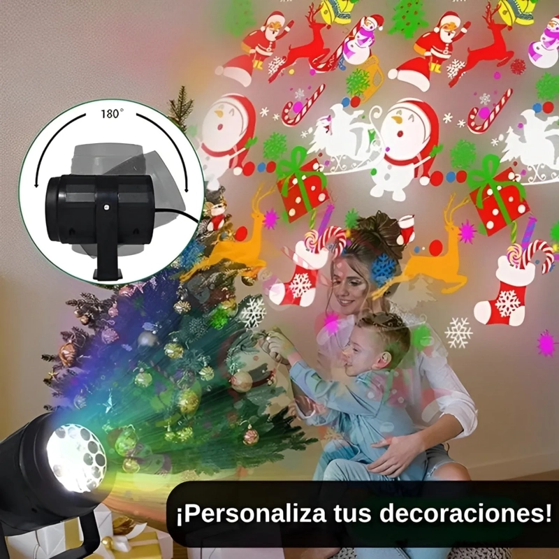PROYECTOR DE LUCES LED NAVIDEÑO - 3