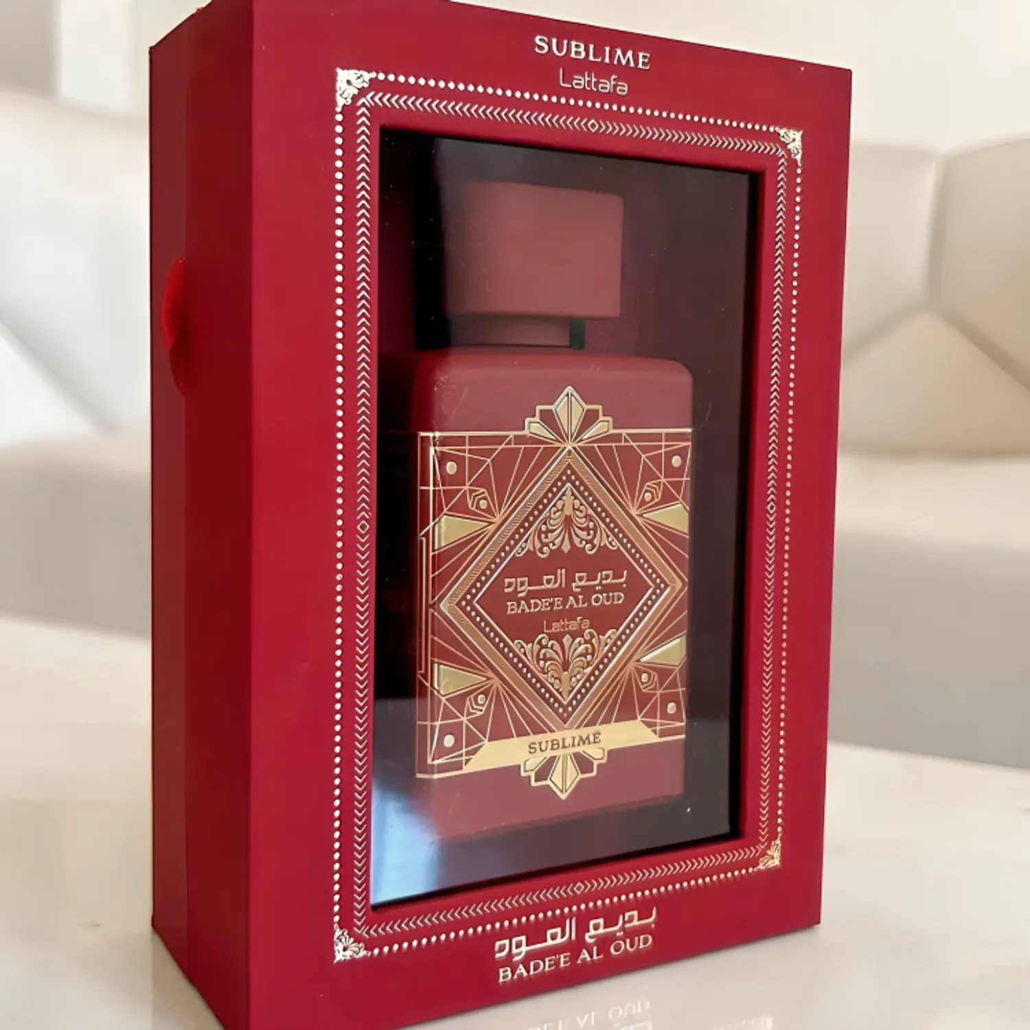 PERFUME ARABE BADEE AL OUD SUBLIME DE LATTAFA 100 ML - 4